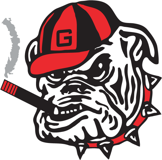 Uga Bulldog Png - Georgia Bulldog Logo Svg Clipart (600x600), Png Download