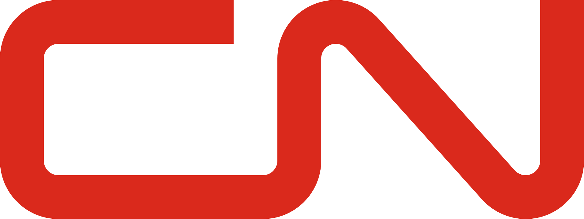 In 2009, Norfolk Southern And Canadian National Each - Cn Logo Png Clipart (1920x720), Png Download