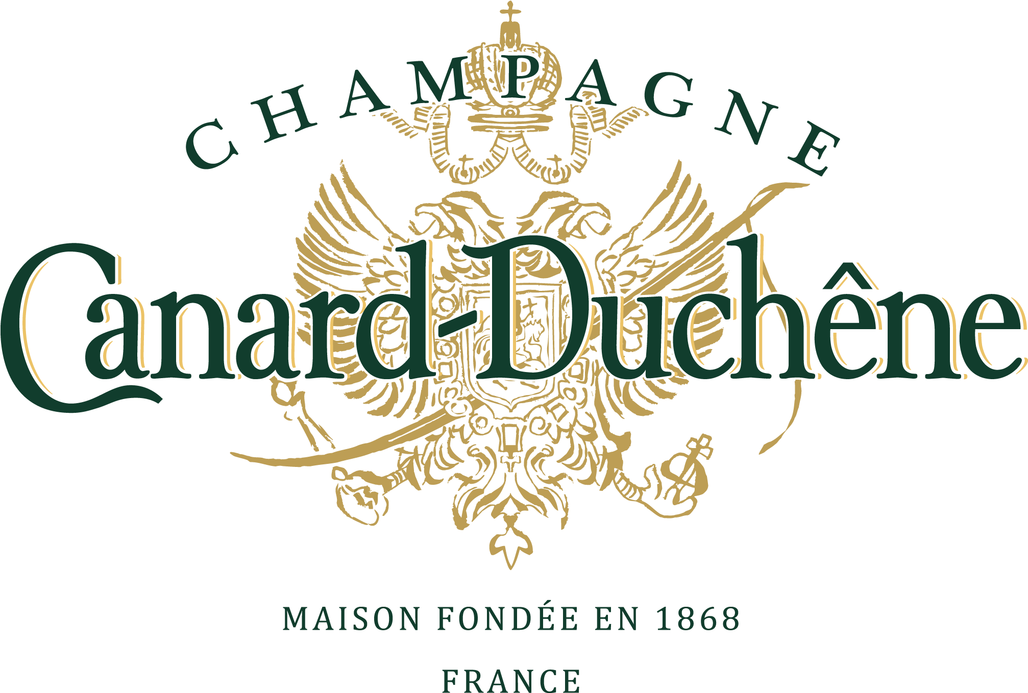 Champagne Canard Duchêne Logo - Champagne Canard Duchene Demi Sec Clipart (2126x1417), Png Download