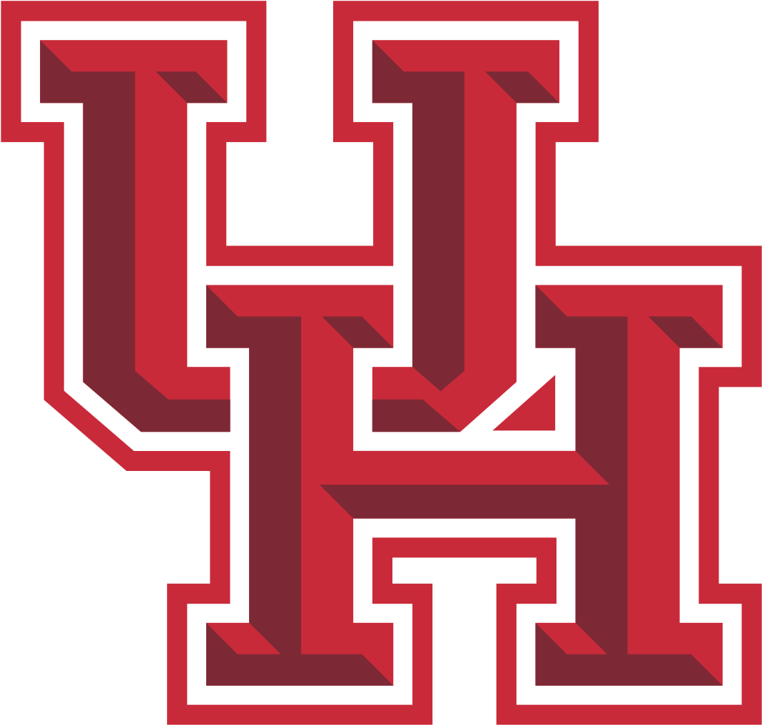 Houston Cougars Logo - Houston Cougars Football Logo Clipart (1077x1024), Png Download