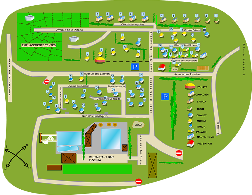 Corse Du Sud - Pitrera Village Porto Vecchio Clipart (850x657), Png Download