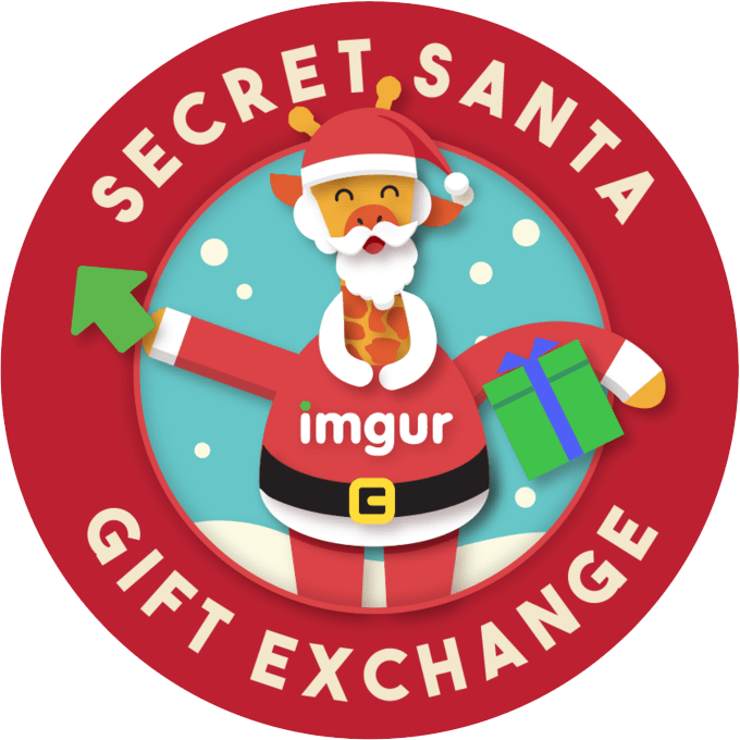 Join The World Wide Imgur Secret Santa - Imgur Secret Santa 2016 Clipart (680x680), Png Download