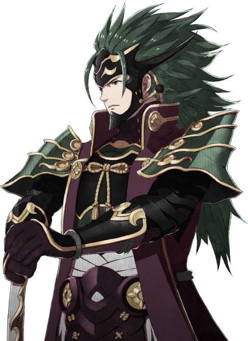 Crab Kaze And Toad Ryoma Just 4 U - Fire Emblem Fates Palette Swap Clipart (487x671), Png Download