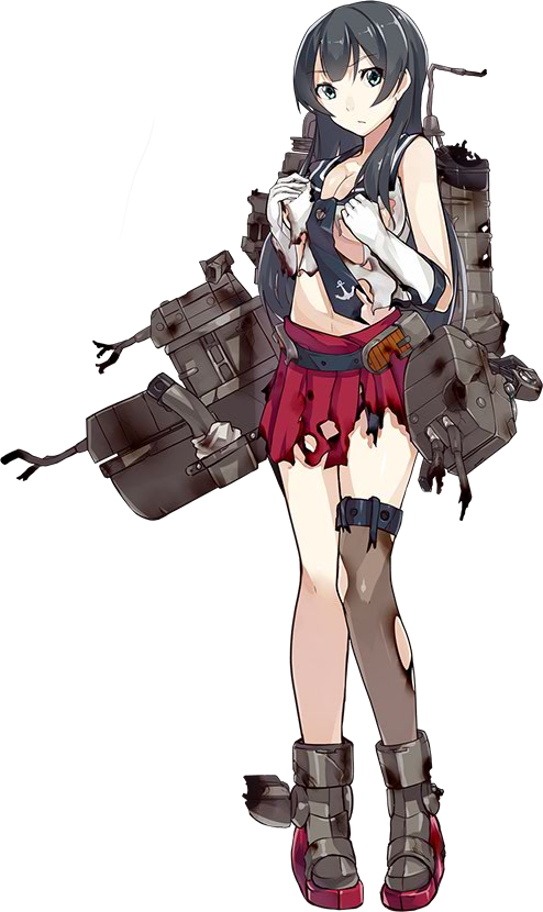 Agano Drawn By Konishi (koconatu) - Azur Lane Agano Clipart (494x830), Png Download