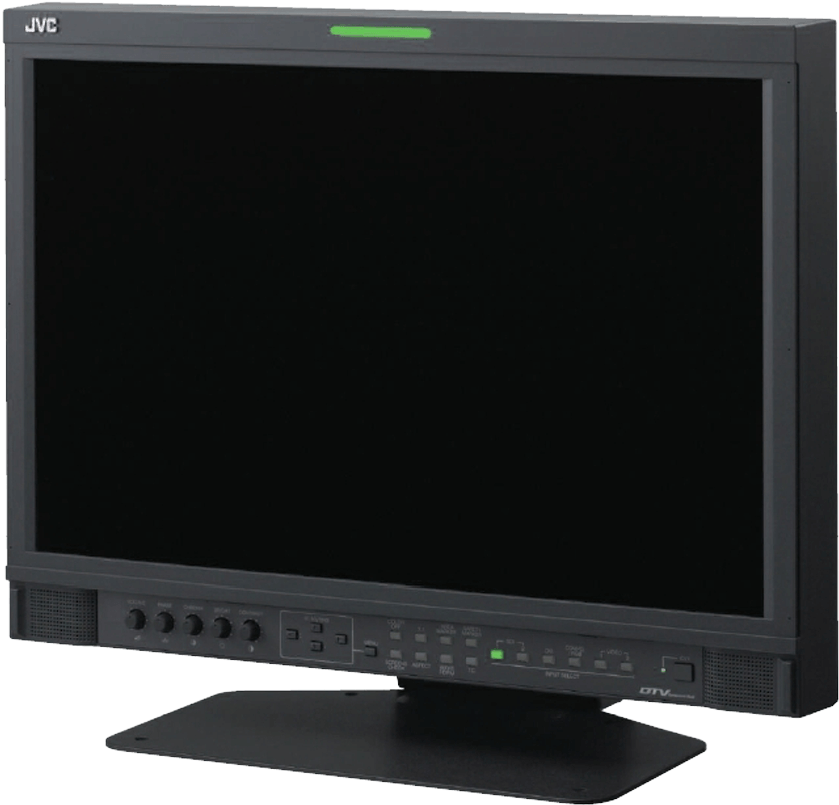 The Jvc 24 Inch Ldc Monitor Is Available At Broadcast - Computer Monitor Clipart (1200x858), Png Download