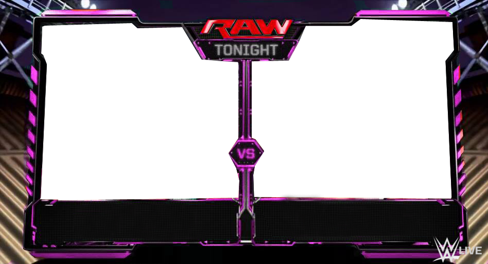 This Is A Background-free Image, It Doesn't Contain - Wwe Raw Match Card Clipart (948x514), Png Download
