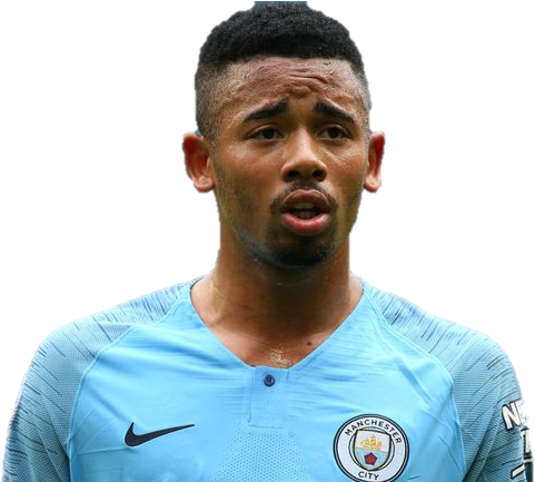 Gabriel Jesus - Manchester Clipart (768x432), Png Download