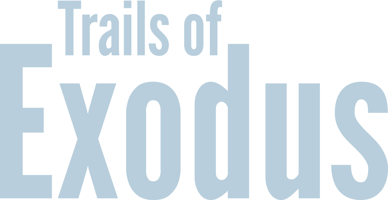 Trails Of Exodus Logo - Graphic Design Clipart (1318x679), Png Download