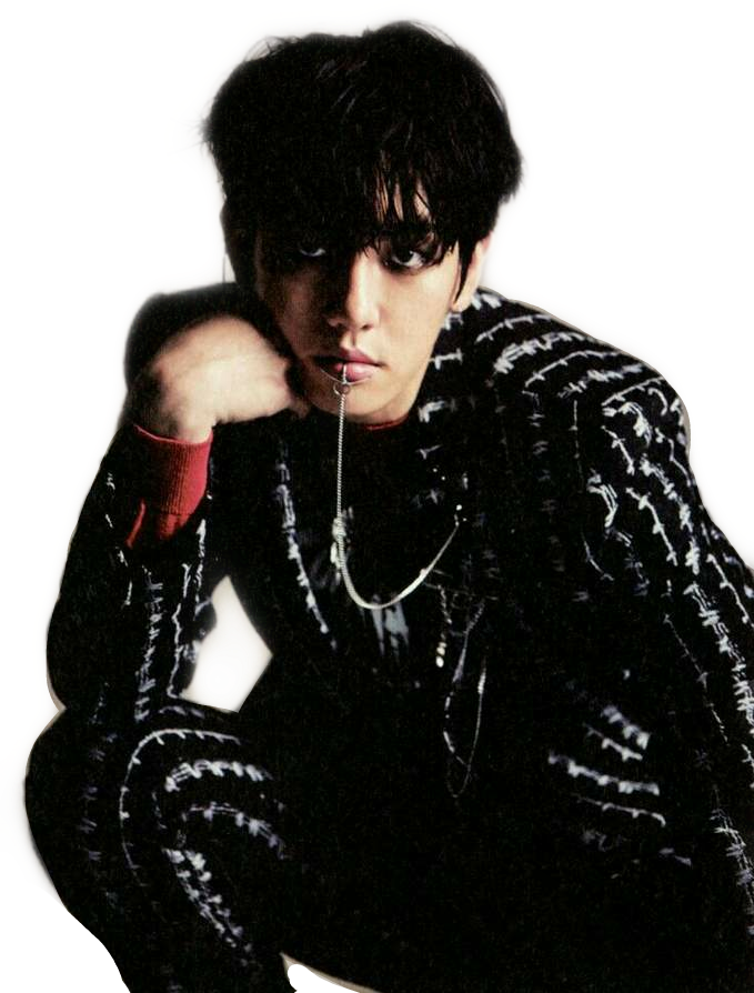 #baekhyun #monster #spooky #exo #dark - Baekhyun Exo Bad Boy Clipart (679x894), Png Download