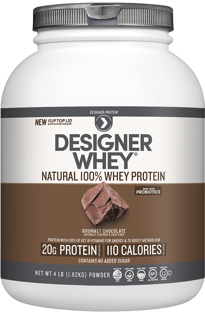 Natural 100% Whey Protein Powder - Designer Whey Protein Clipart (792x1082), Png Download