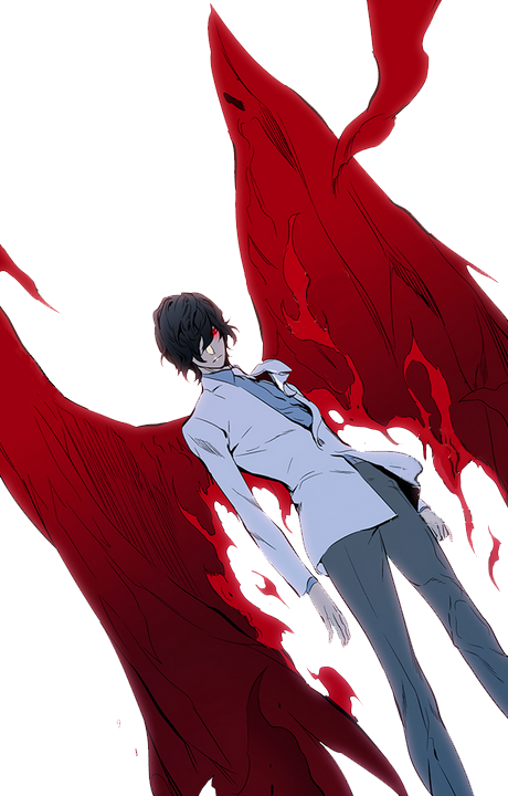 Raizel's Blood Wings - Noblesse Raizel Clipart (460x720), Png Download