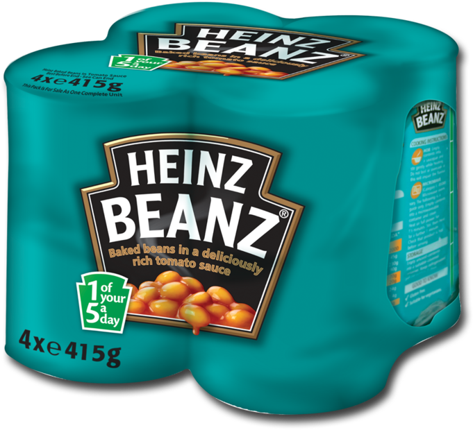 Heinz Pa317 - Heinz Beans Fridge Pack Clipart (800x800), Png Download