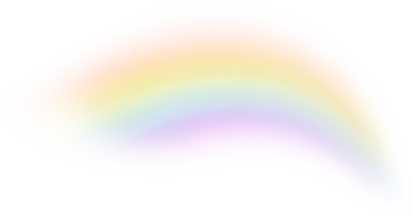 Rainbow Png Image & Rainbow Clipart Free Download - รูปภาพ สี รุ้ง สวย ๆ Transparent Png (1600x838), Png Download