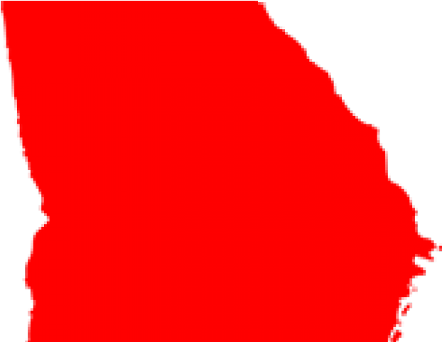 Map Of Georgia Clipart (640x480), Png Download