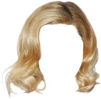 Lace Wig Clipart (521x625), Png Download