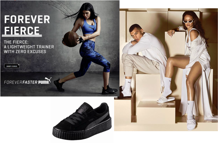 Kate Hudson, , Is The Co Founder Behind Fabletics - Fenty Puma Slides White Clipart (736x483), Png Download