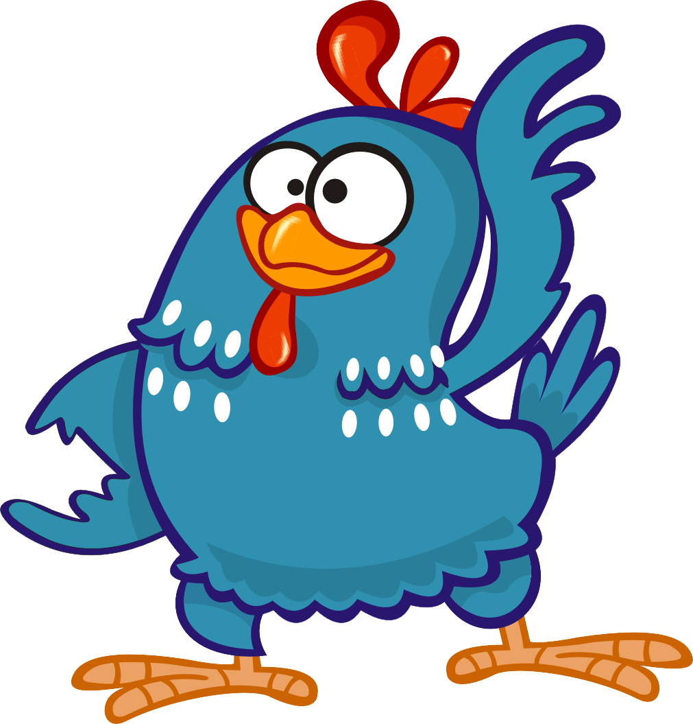 Galinha Pintadinha - Galinha Pintadinha Do Mal Clipart (1011x1055), Png Download