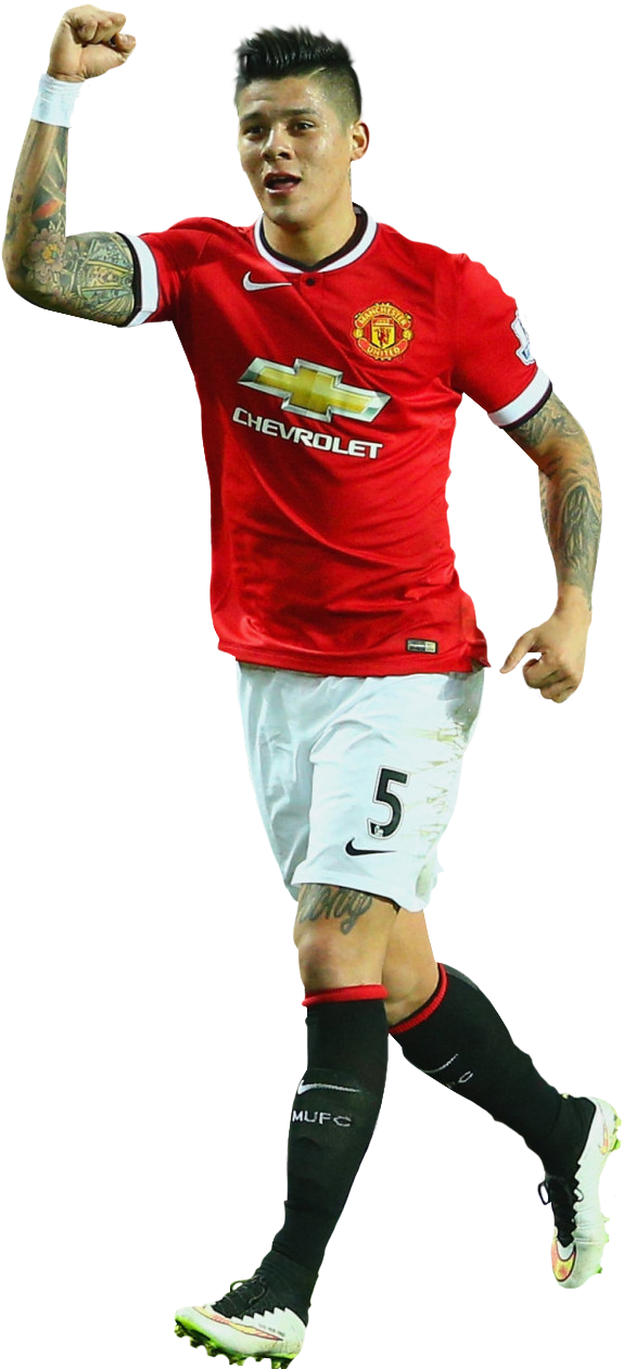 Beckham Man U Png - Rojo Manchester United Png Clipart (574x1261), Png Download