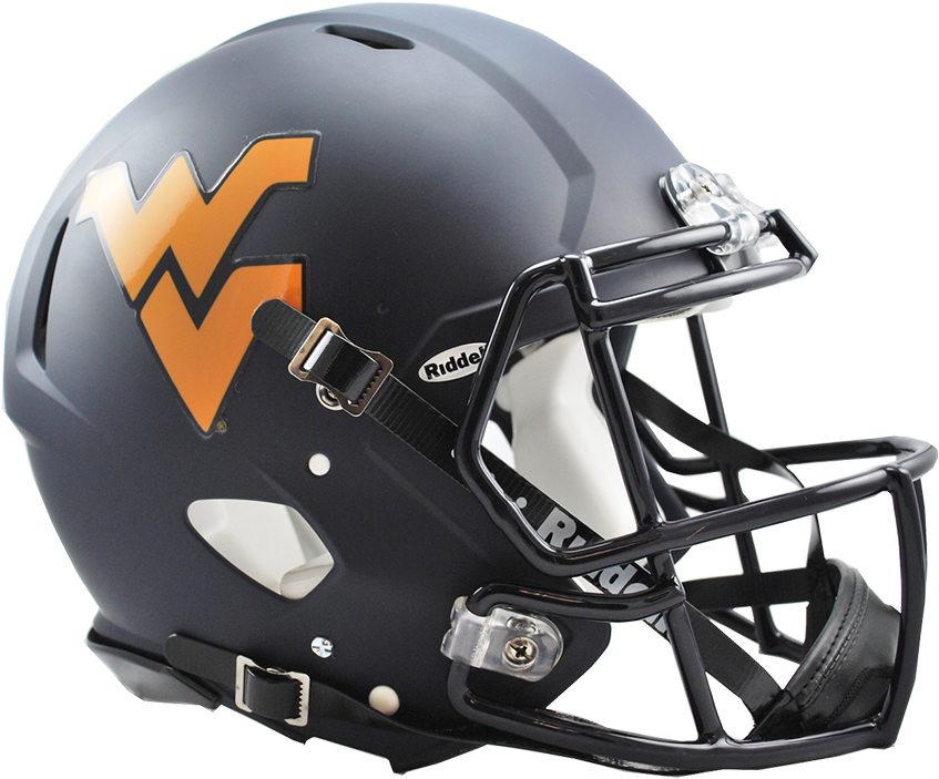 West Virginia Football Helmet Clipart (900x766), Png Download