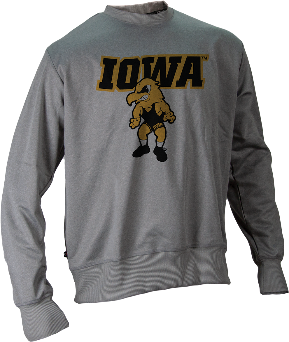 Iowa Hawkeyes Xtreme Fleece Crew - Iowa Hawkeyes Clipart (1200x1200), Png Download