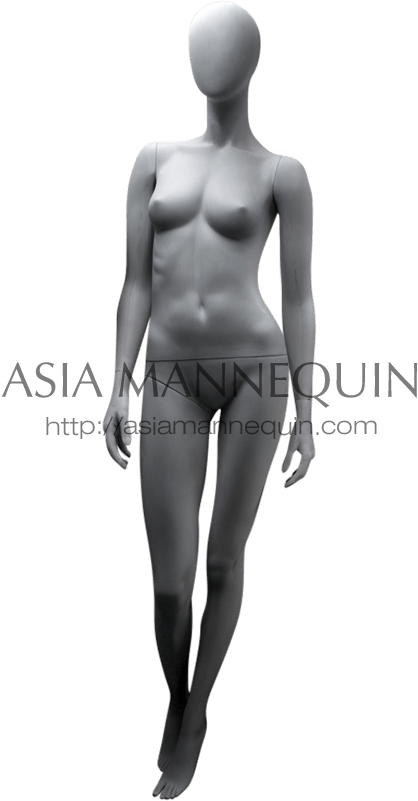 Sk35 Female Mannequin Fiberglass Matte Grey Color, - Mannequin Clipart (1200x1200), Png Download