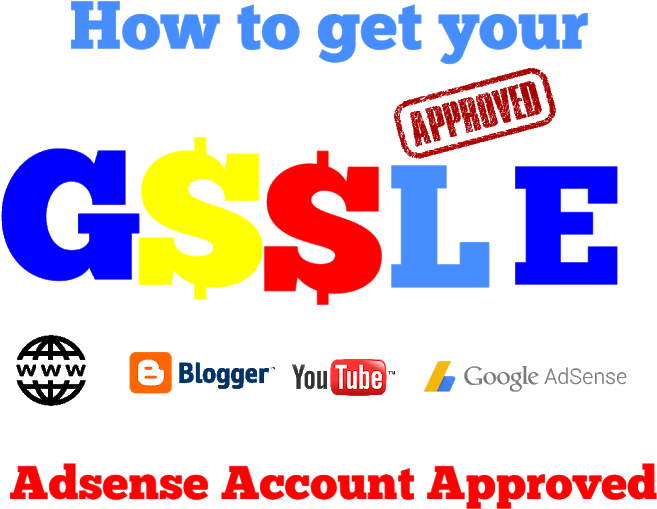 How To Get The Adsense Account Approved For Blogger, - Graphic Design Clipart (680x680), Png Download