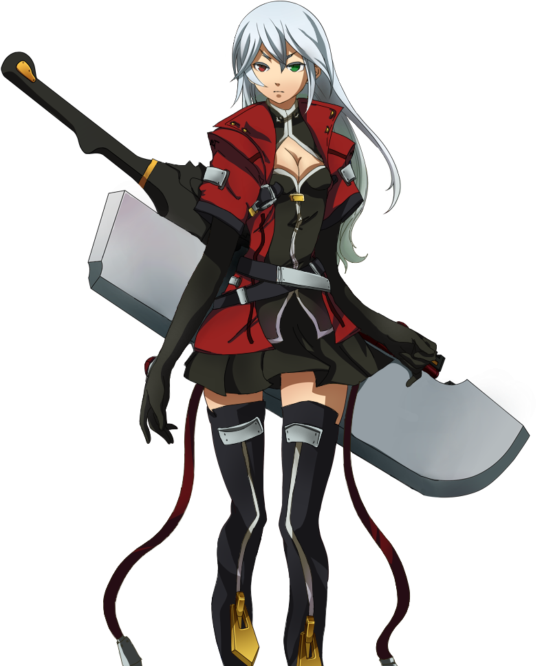 Anime - Ragna The Bloodedge Sprites Clipart (1024x1024), Png Download