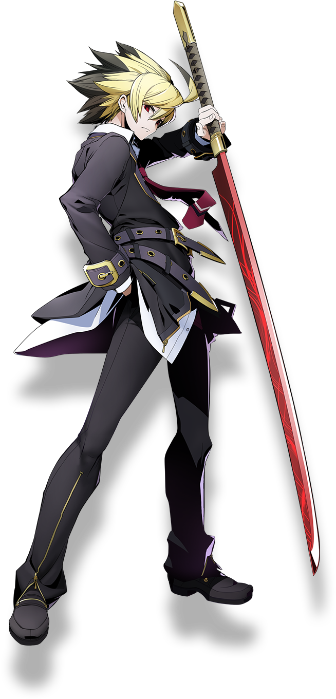 Blazblue Cross Tag Battle Png Free Download - Blazblue Cross Tag Battle Art Clipart (755x1363), Png Download
