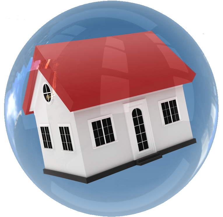 United States Housing Real - Housing Bubble Clipart (765x763), Png Download