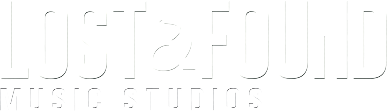 Lost & Found Music Studios - Black-and-white Clipart (1280x544), Png Download