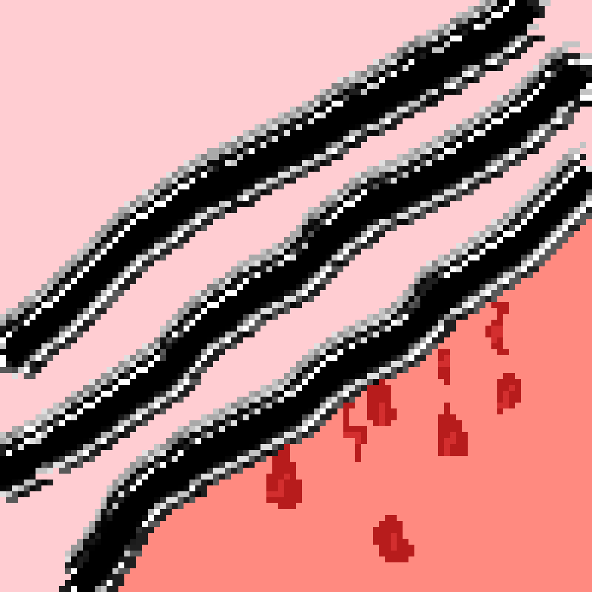 Scratch Mark With Blood - Lipstick Clipart (1200x1200), Png Download