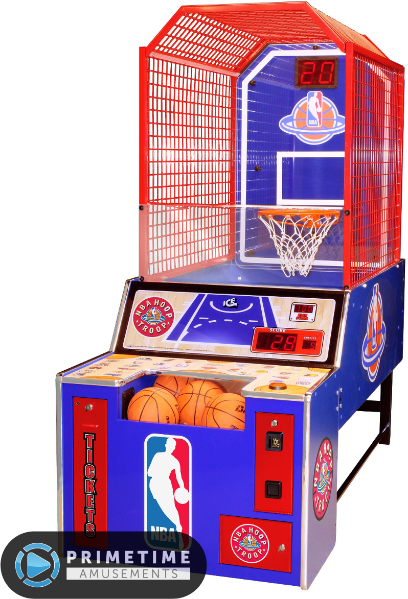 Nba Hoop Troop - Nba Hoop Troop Arcade Clipart (1400x1400), Png Download