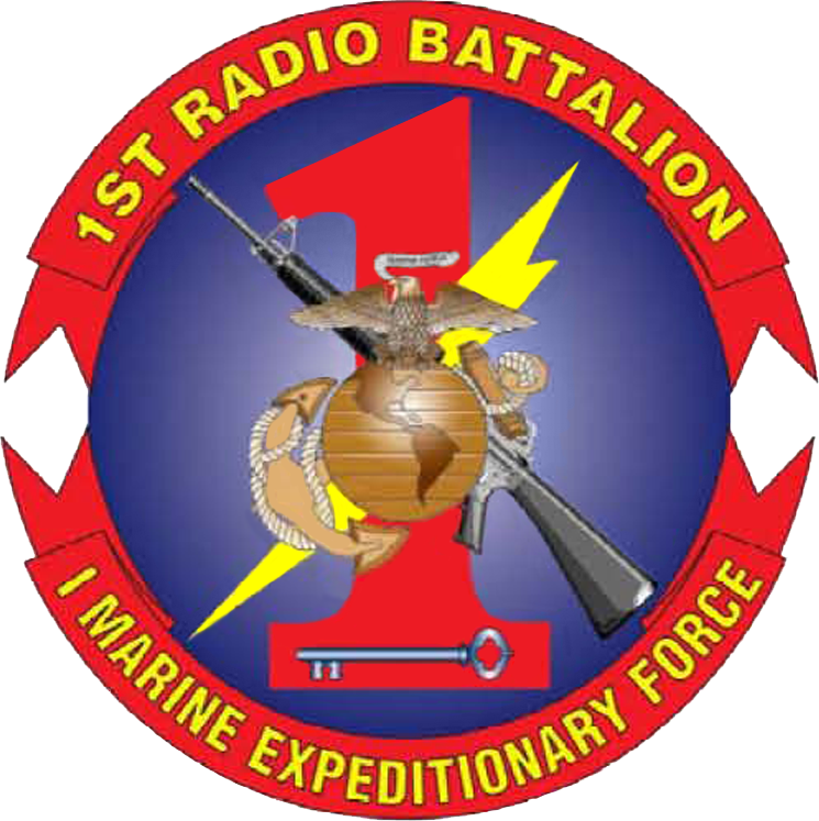 1st Radio Battalion - 1st Radio Bn Logo Clipart (745x747), Png Download