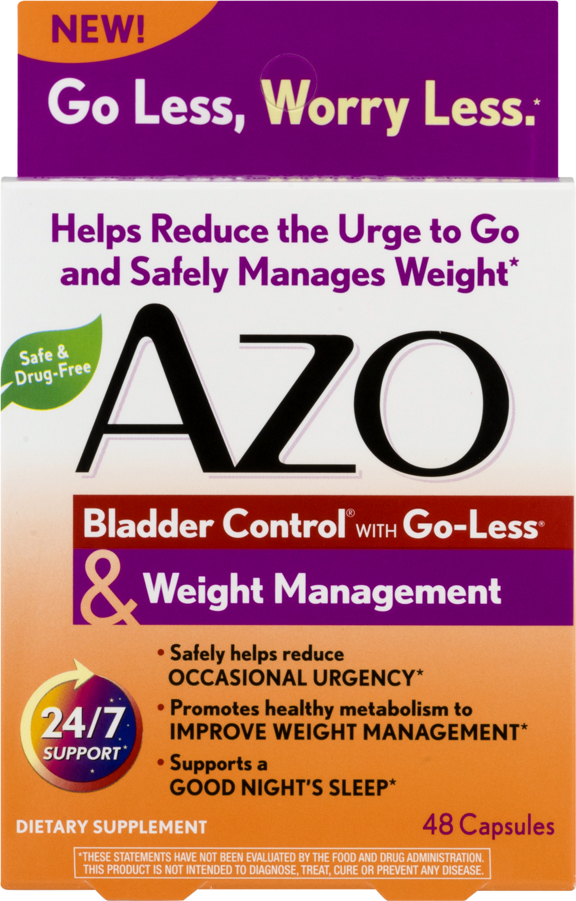 Azo Bladder Control Weight Loss Supplement, Capsules, - Poster Clipart (1800x1800), Png Download