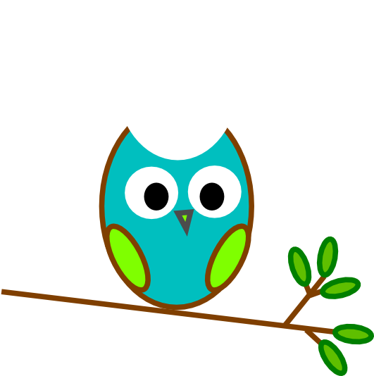 Blue Owl Svg Clip Arts 600 X 533 Px - Happy 1st Birthday Kylie - Png Download (600x533), Png Download