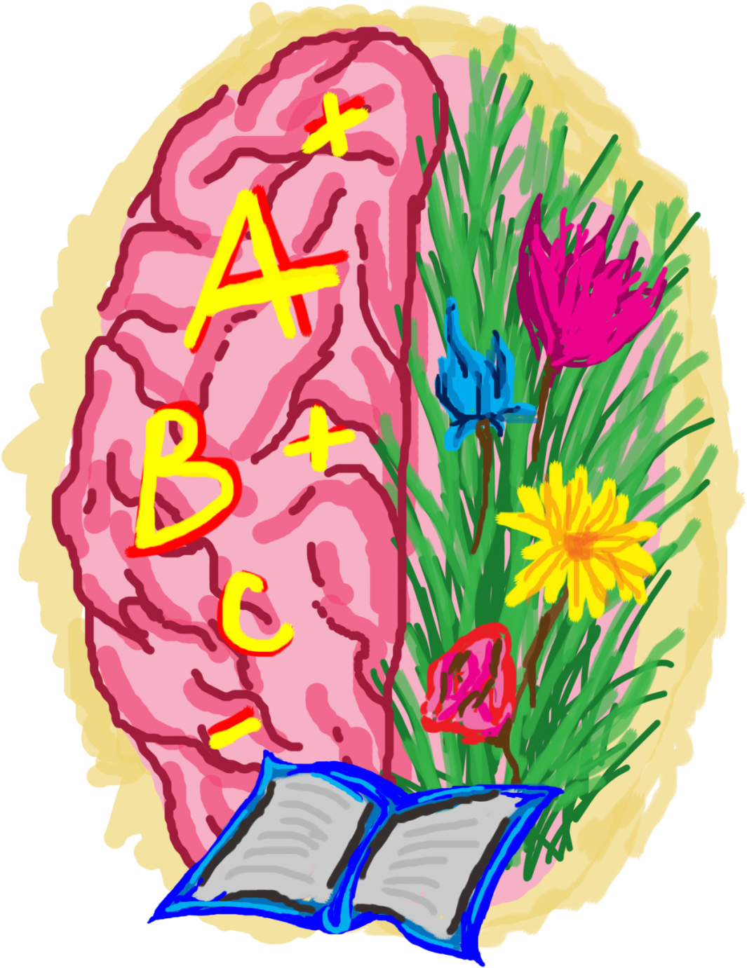 Graphic Drawn On Photoshop - Illustration Clipart (1215x1501), Png Download