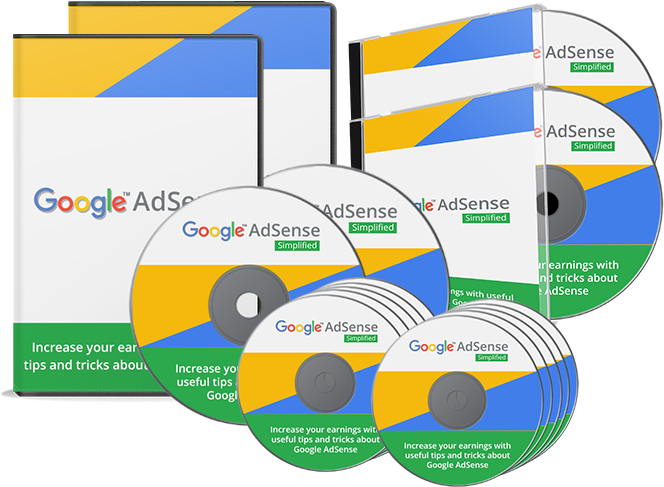 This Google Adsense Simplified Course Shows You How - Cd Clipart (670x533), Png Download