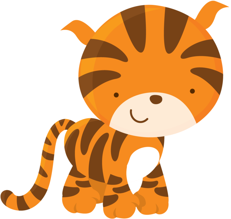 Safari Png, Jungle Safari, Jungle Party, Baby Party - Tigre Safari Baby Clipart (893x900), Png Download