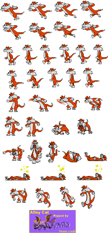 Return To Game - Sylvester And Tweety Orange Cat Clipart (435x930), Png Download