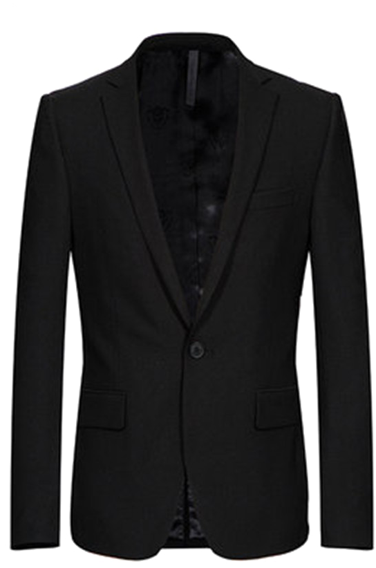 Black Suit Transparent Image - Jacket Clipart (900x900), Png Download