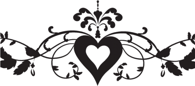 Hearts Clipart Borders - Wedding Transparent Borders Clipart - Png Download (640x480), Png Download