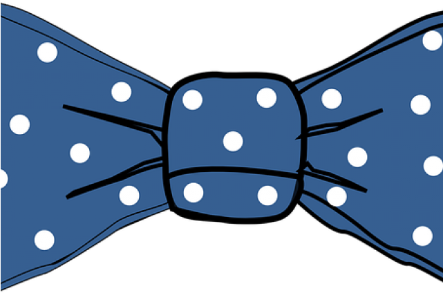 Navy Bow Tie Image - Bow Tie Photo Prop Clipart (640x480), Png Download