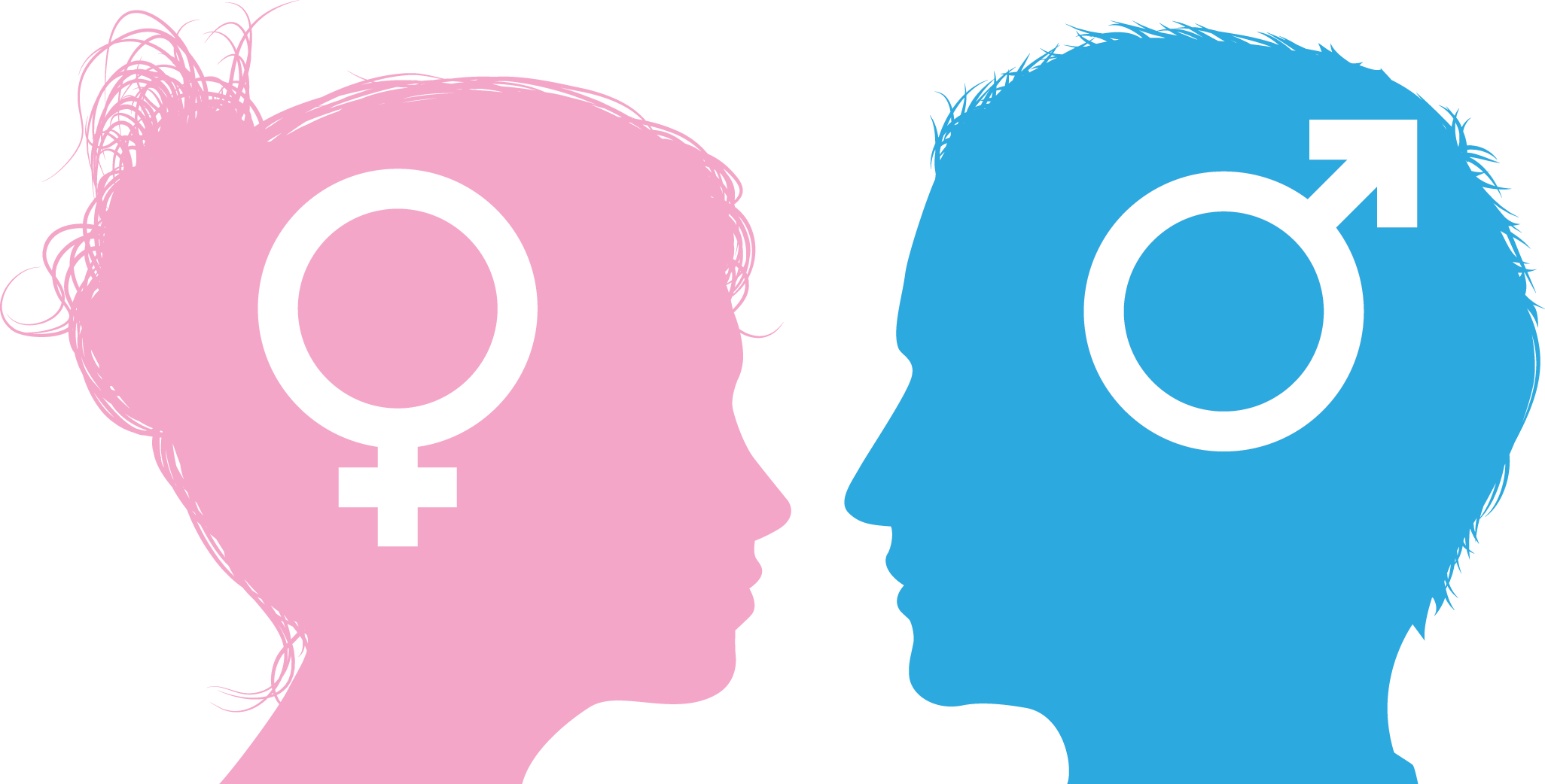 25 Fun Facts About What Makes Men And Women Different - Gender Roles Clipart (835x424), Png Download