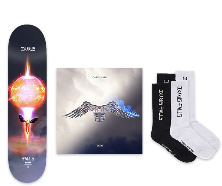 Shop - Http - //zaynmalikstore - Com Pic - Twitter - Icarus Falls Skateboard Clipart (750x750), Png Download