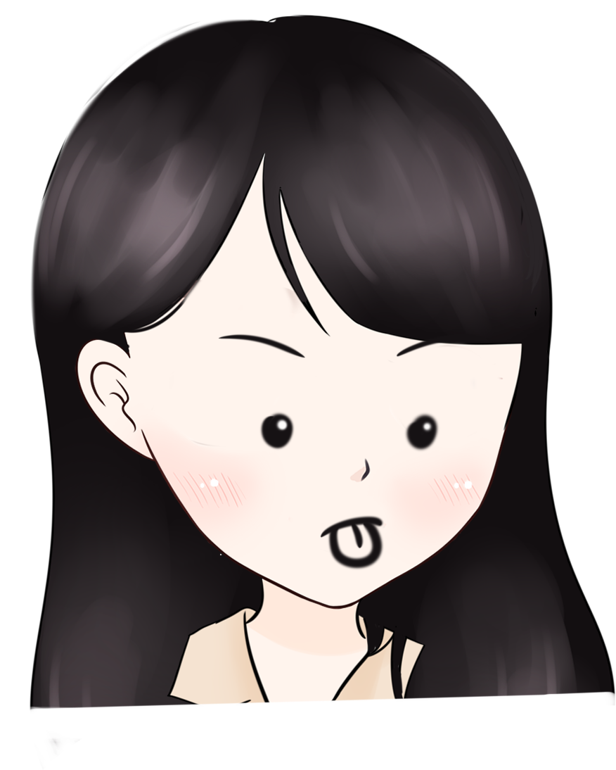 Original Cute Vector Beautiful Png And Psd - Girl Clipart (2000x2000), Png Download