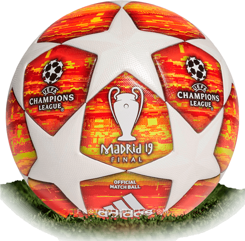 Adidas Finale Madrid Is Official Final Match Ball Of Clipart (860x860), Png Download