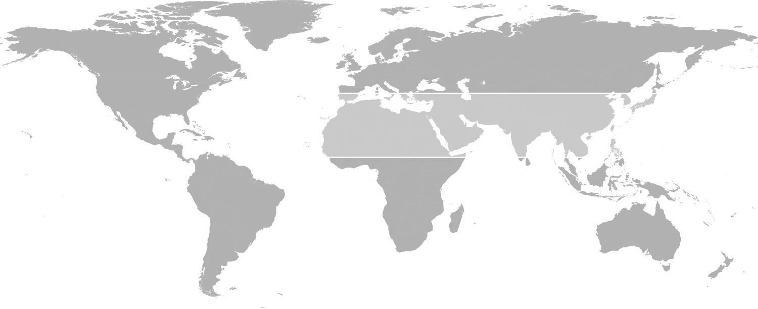 Find Your Place In The Great Commission Silhouette - Gibraltar On The World Map Clipart (1500x612), Png Download