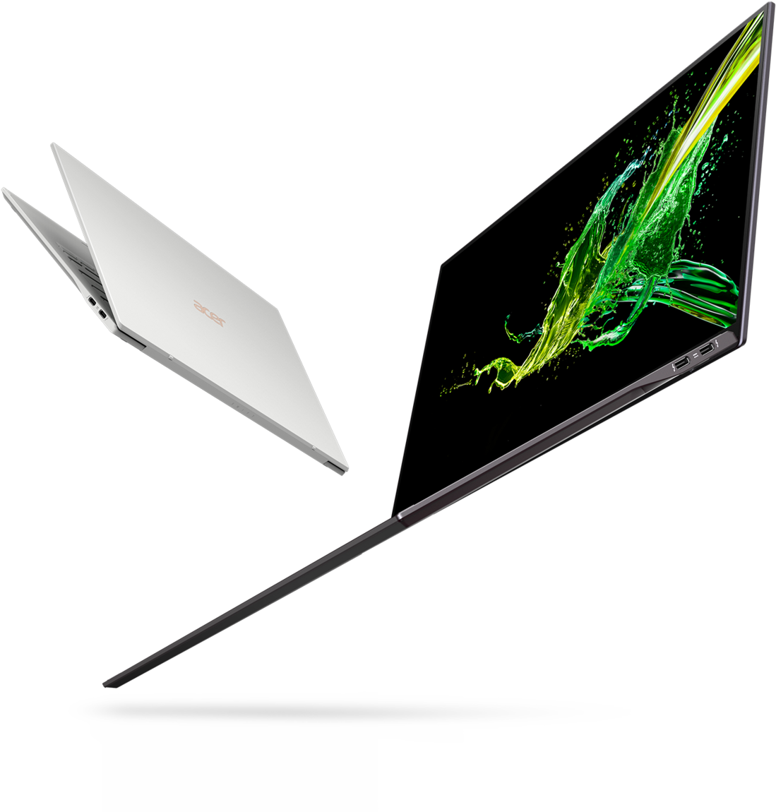 The New Acer Swift 7 Comes In Starfield Black And Moonstone - Acer Swift 7 2019 Clipart (1500x1200), Png Download