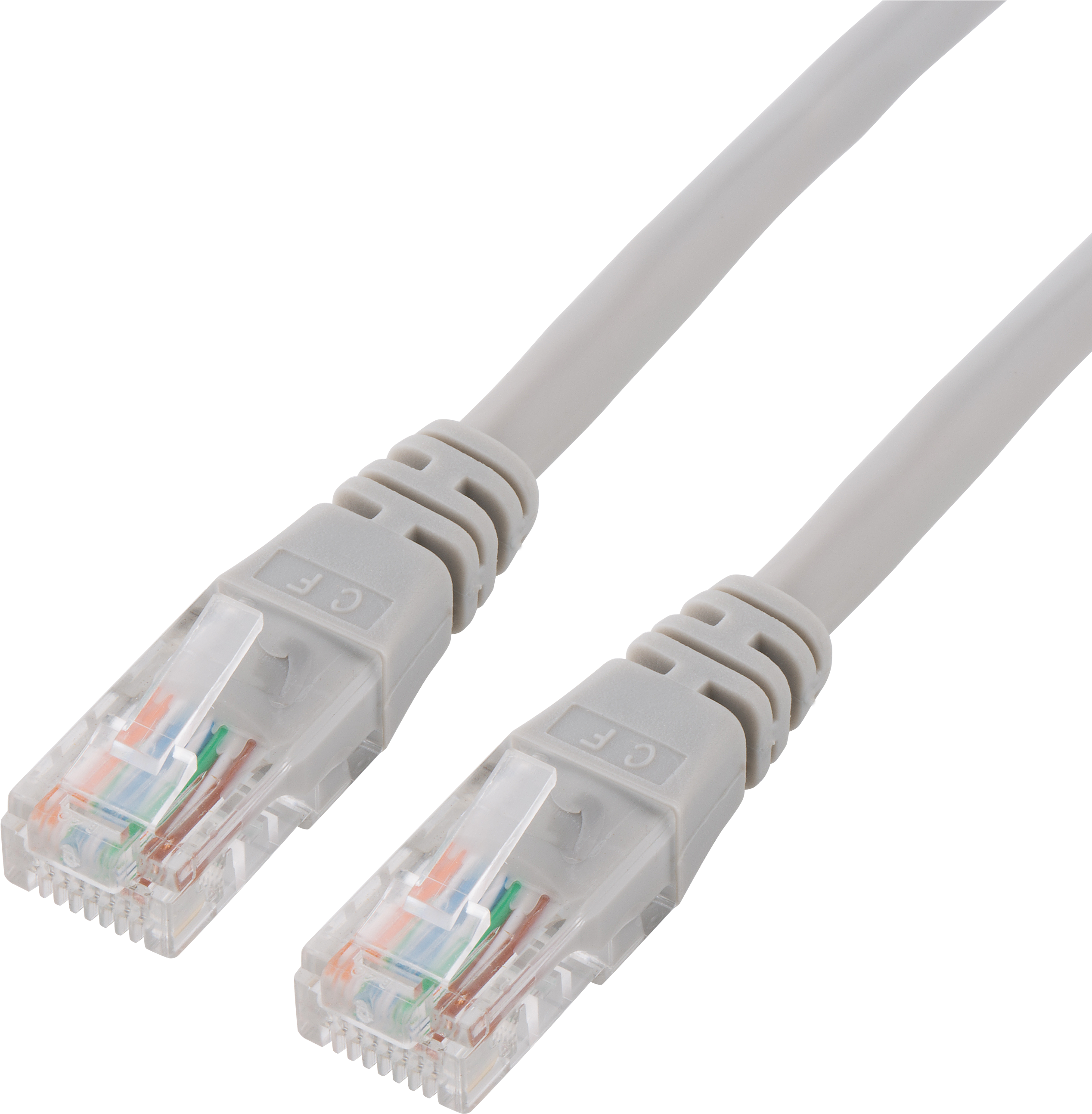 Onn 7ft Cat5e Network Cable - Ethernet Cable Clipart (2536x2587), Png Download