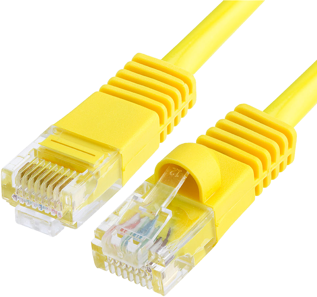 Image Cat 5 Cable Yellow Clipart Large Size Png Image PikPng